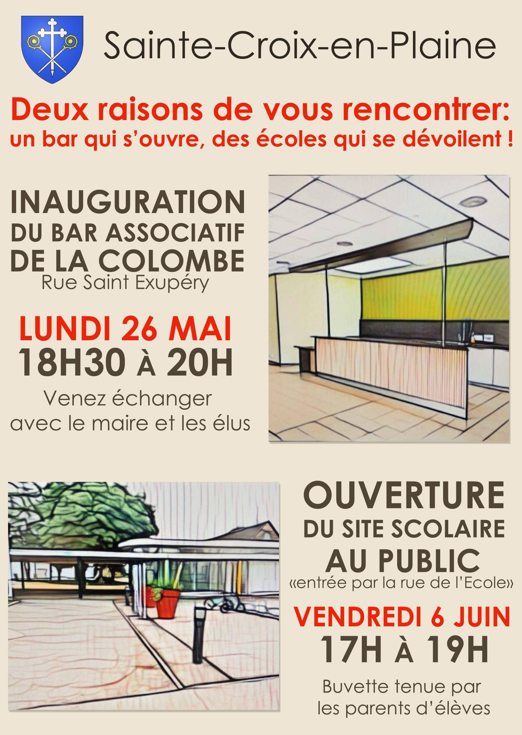 Ouverture du site scolaire au public