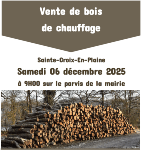 Vente de bois de chauffage