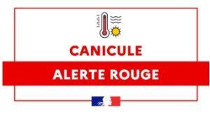 Canicule : vigilance rouge
