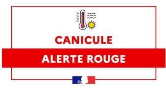 Canicule : vigilance rouge